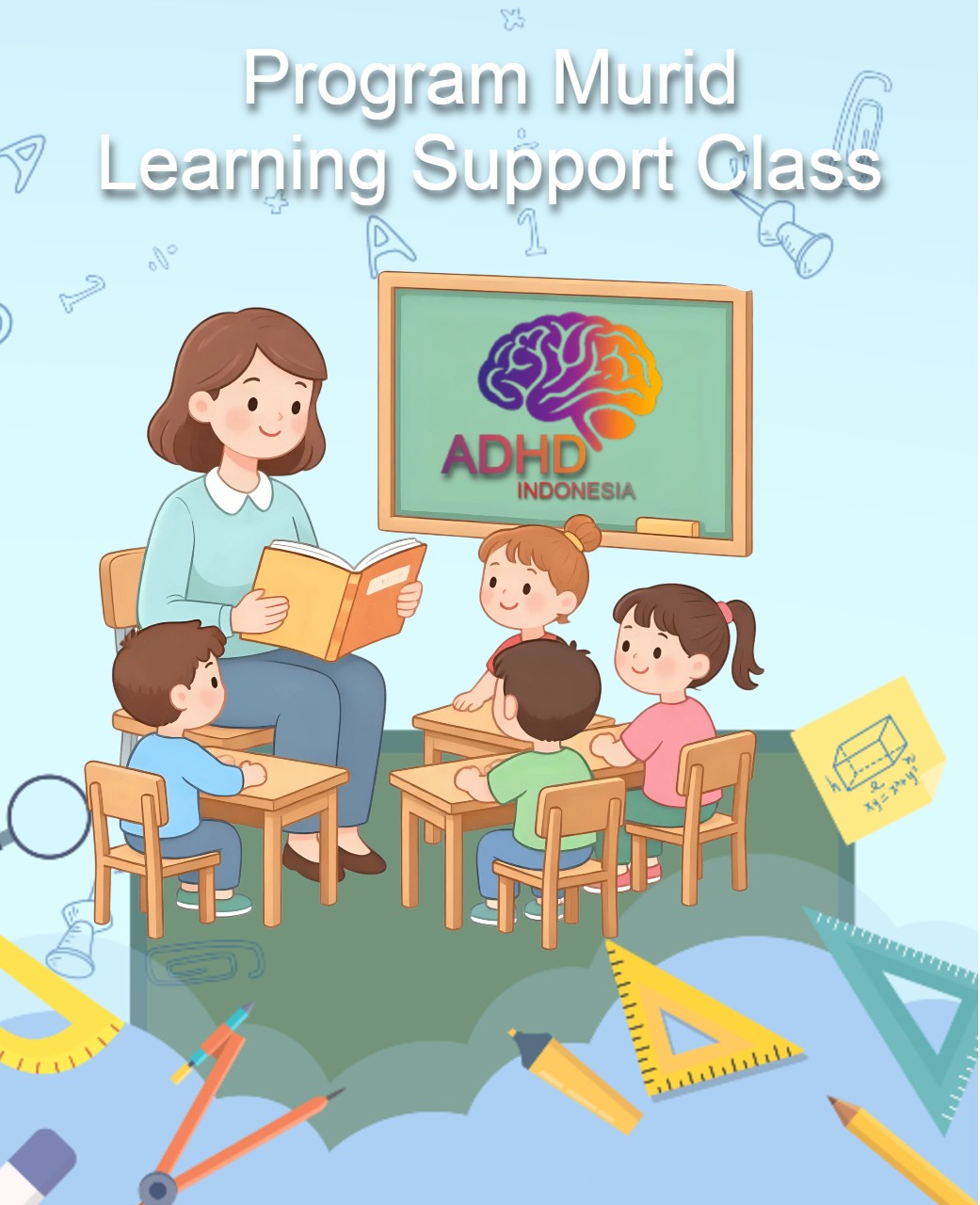 Program ADHD Indonesia Kabupaten Sumba Tengah Kelas Pendampingan Belajar (Learning Support Class)